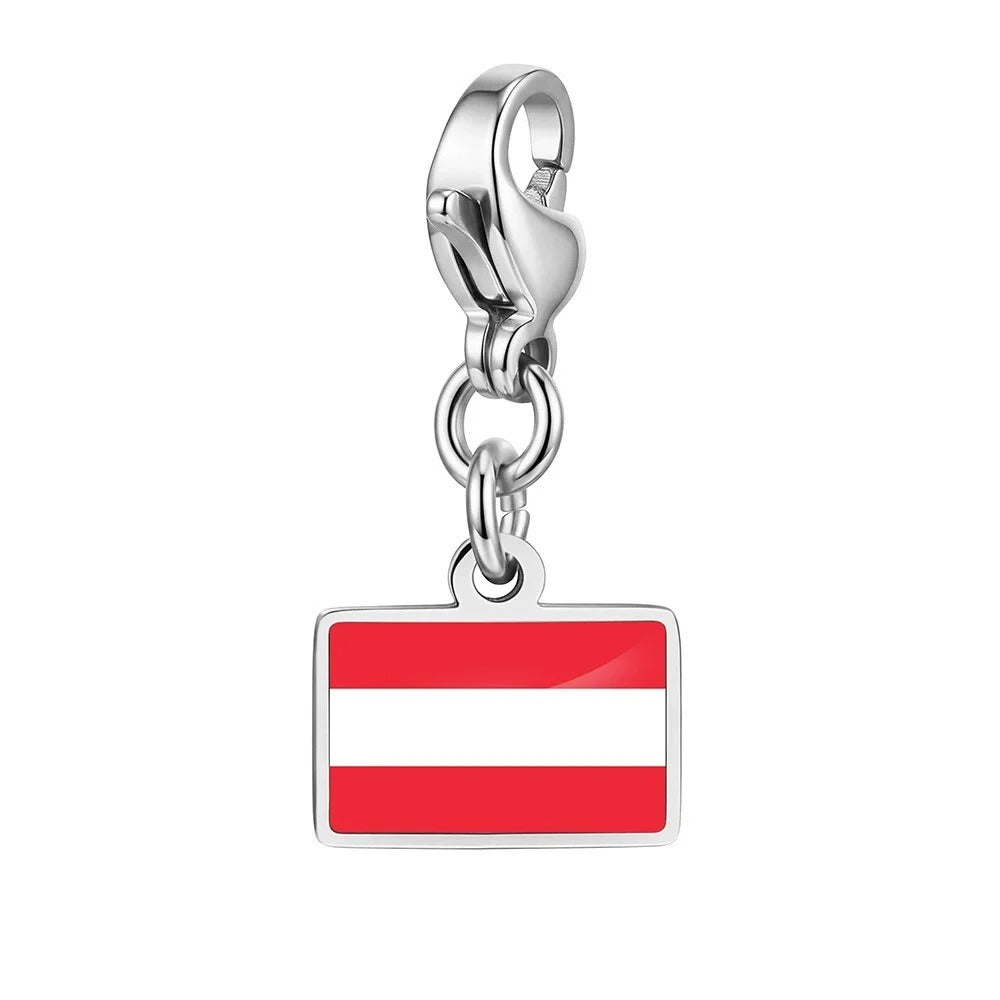 Charm Destino Áustria Silver