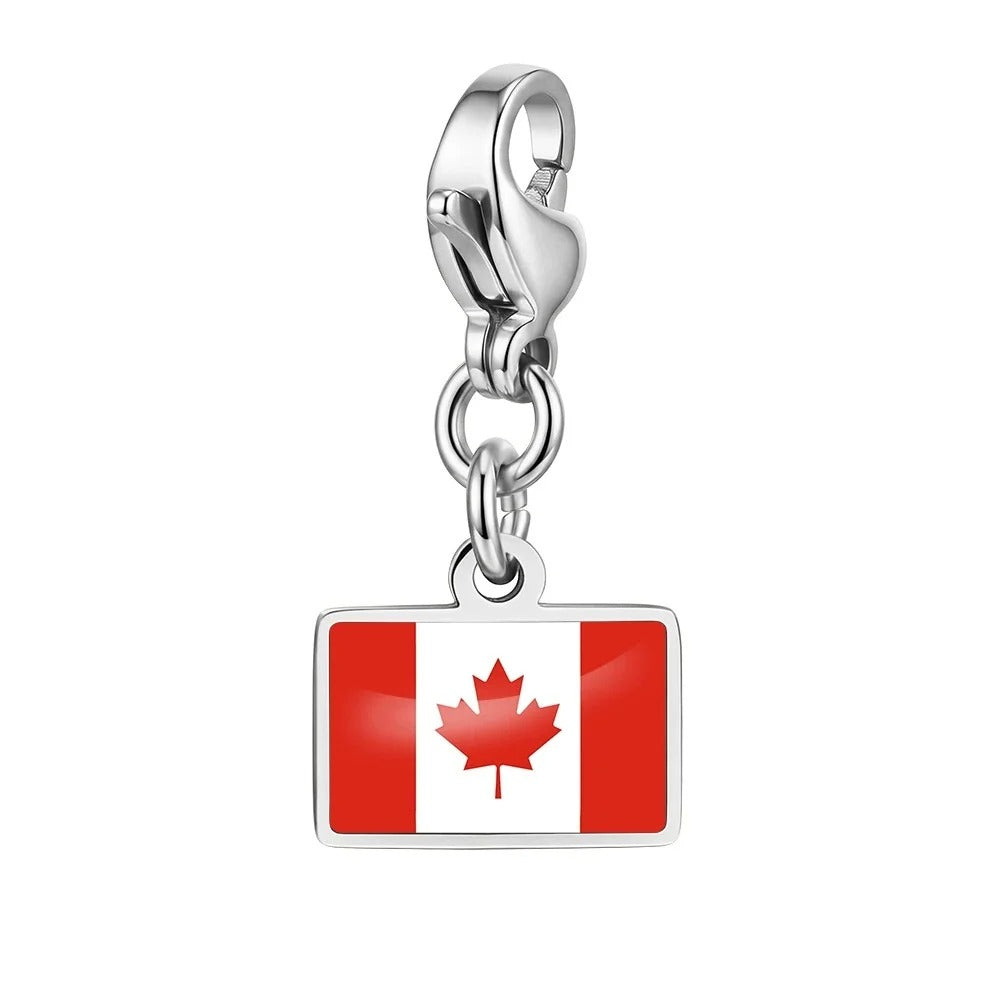 Charm Destino Canadá Silver