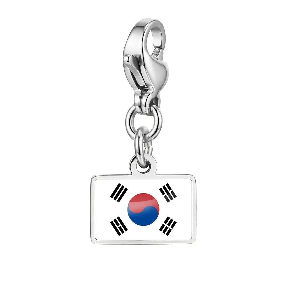 Charm Destino Coreia do Sul Silver