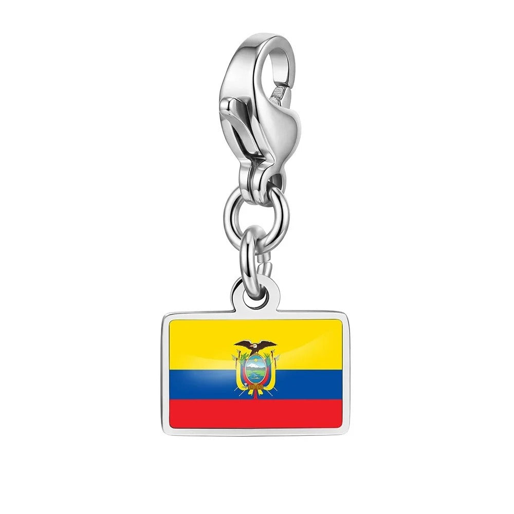 Charm Destino Equador Silver
