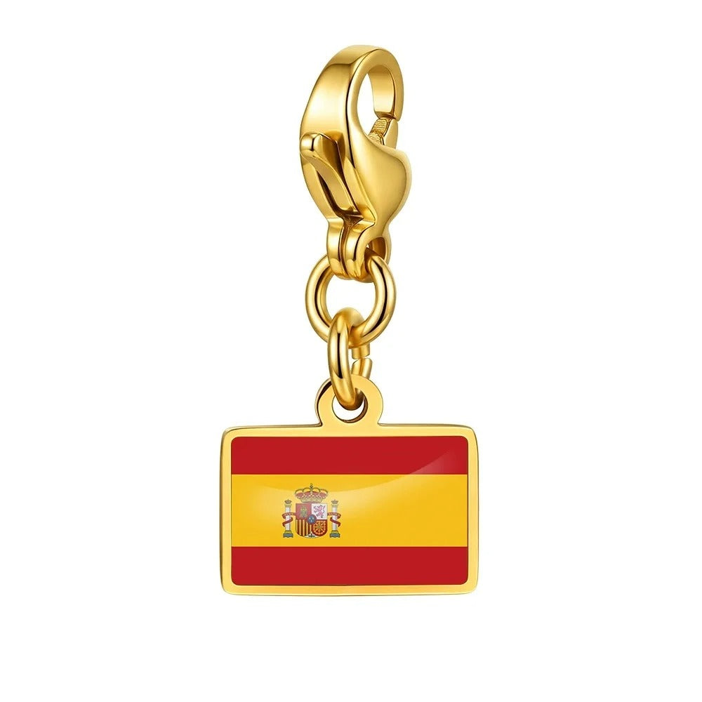 Charm Destino Espanha Gold