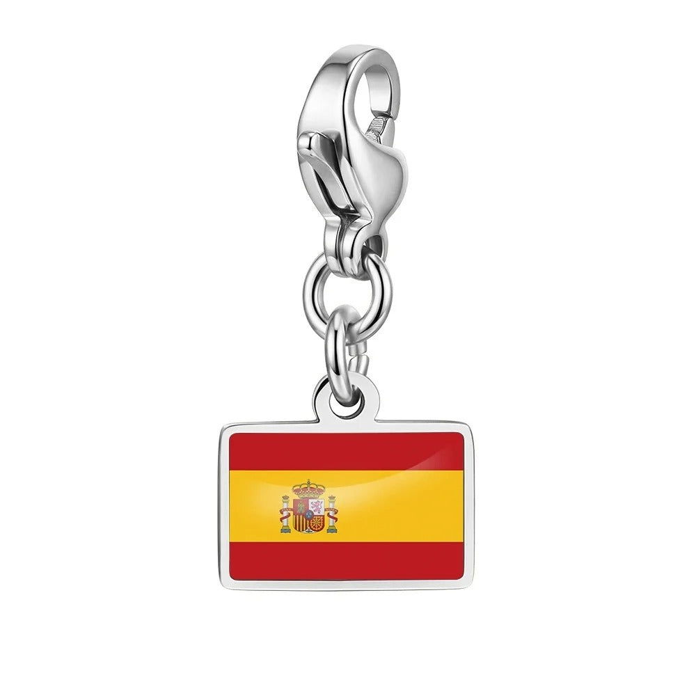 Charm Destino Espanha Silver