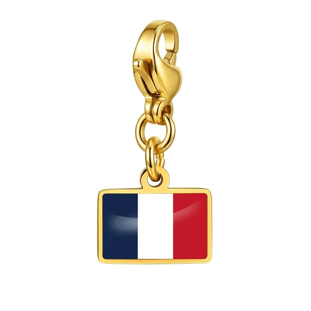 Charm Destino França Gold