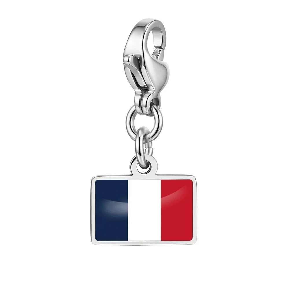 Charm Destino França Silver