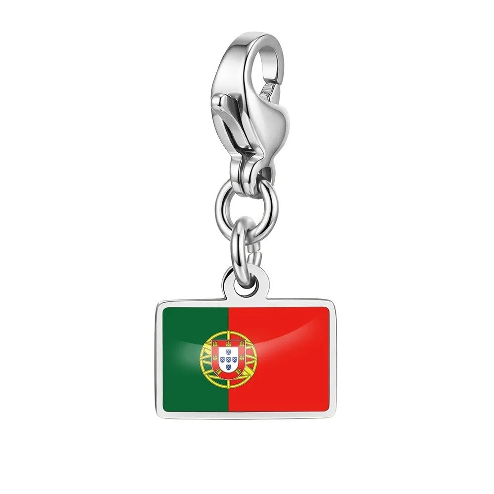 Charm Destino Portugal Silver