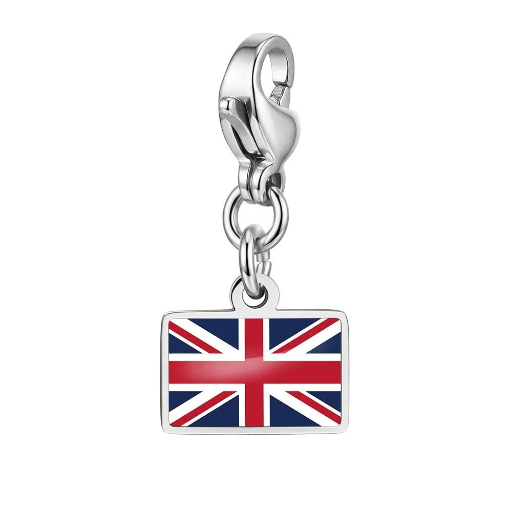 Charm Destino Reino Unido Silver