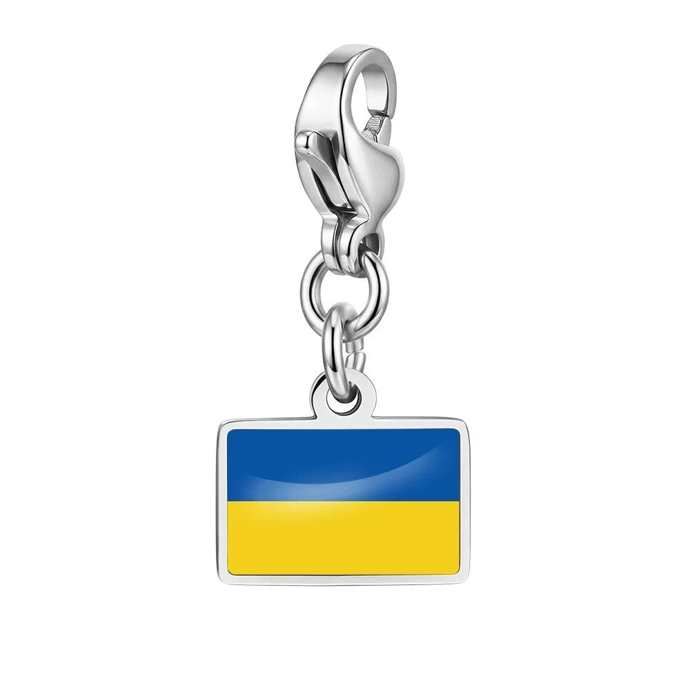 Charm Destino Ucrânia Silver