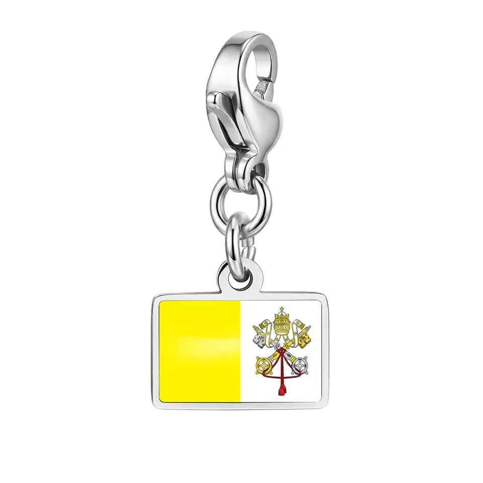 Charm Destino Vaticano Silver