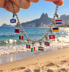 Charm Destino Brasil Silver