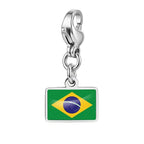Charm Destino Brasil Silver
